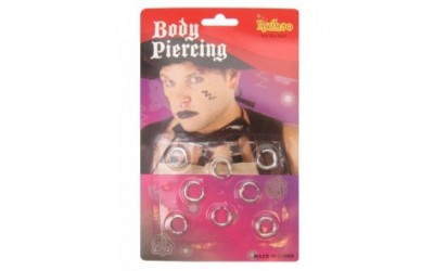 8 piercings